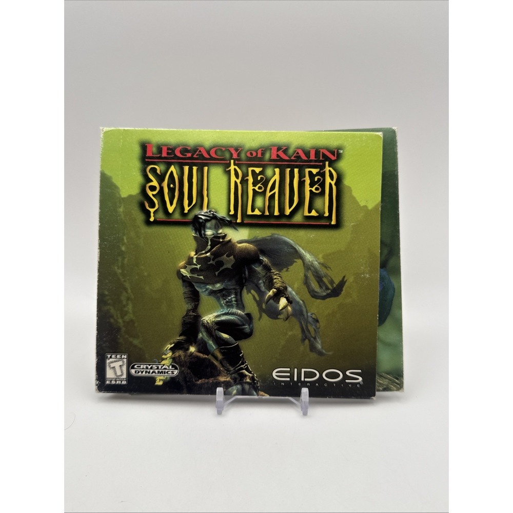 Legacy of Kain: Soul Reaver (PC, 1999) With Soft Case Complete With Manual